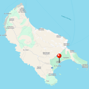 Laganas Zakynthos kaart